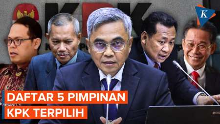 Daftar 5 Pimpinan KPK Terpilih Periode 2024-2029, Diketuai Setyo Budiyanto