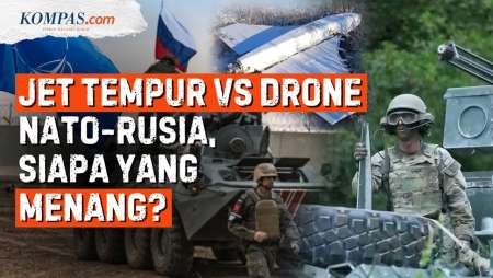 Rusia Vs NATO: Drone Murah Lawan Jet Tempur Mahal, Siapa Terkuat jika Perang Eropa Pecah?
