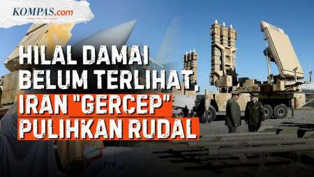 Di Balik Menanti 'Hilal' Damai, Bagaimana Iran Bisa Cepat Pulihkan Stok Rudalnya?