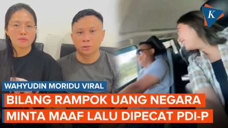 Anggota DPRD Gorontalo Wahyudin Moridu yang Bilang Rampok Uang Negara Dipecat PDIP