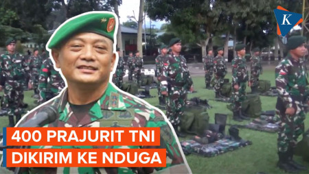 400 Prajurit  TNI Dikirimkan ke Nduga, Ada Apa?