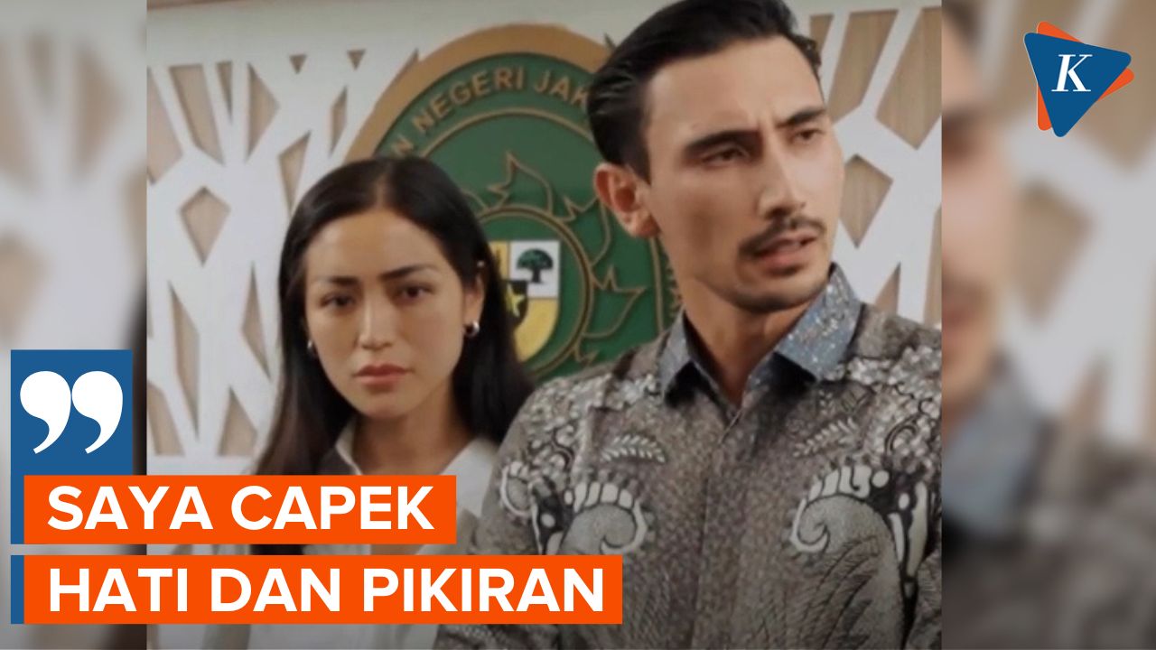 Jessica Iskandar Menangis Saat Tahu Steven Absen di Sidang Perdata