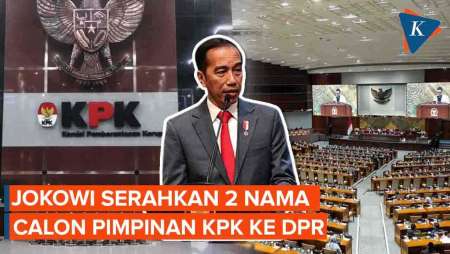 Jokowi Usulkan Dua Nama Jadi Pimpinan KPK Gantikan Firli Bahuri