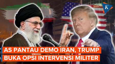 Trump: Militer AS Siapkan “Opsi Sangat Kuat” Untuk Iran
