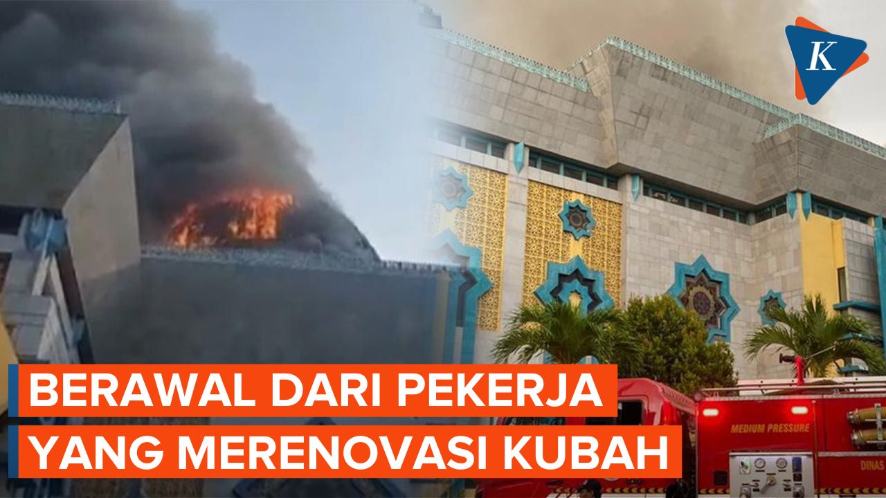 Kronologi Kebakaran Masjid Jakarta Islamic Centre