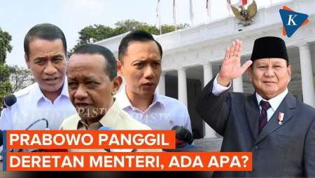 Prabowo Panggil Sejumlah Menteri, Bahlil Hingga AHY Bocorkan Isi Pembahasan