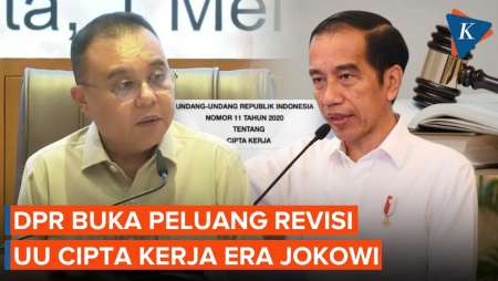 DPR Beri Sinyal Revisi UU Cipta Kerja Buatan Era Jokowi