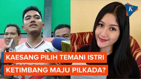 Ditanya Kemungkinan Maju Pilkada 2024, Kaesang: Saya Temani Istri