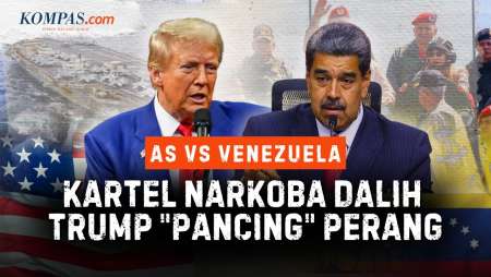 Trump "Pancing" AS-Venezuela Perang, Kartel Narkoba Cuma Dalih?