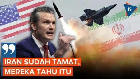 Empat Hari AS Serang Iran, Menteri Perang Hegseth: Teheran Sudah Tamat