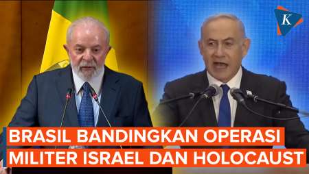 Kronologi Perang Urat Brasil Vs Israel soal Gaza