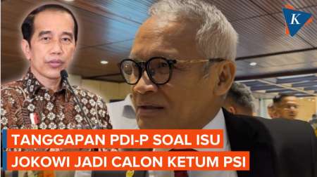 Jokowi Diisukan Jadi Calon Ketum PSI, Ini Respons PDI-P