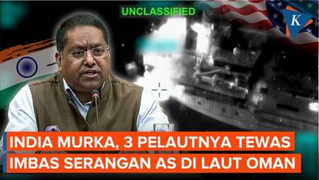 AS Tembak Kapal Tanker di Laut Oman, 3 Pelaut India Tewas