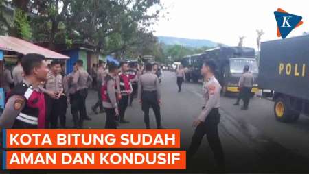 Pascabentrok Massa, Kota Bitung di Sulawesi Utara Sudah Kondusif