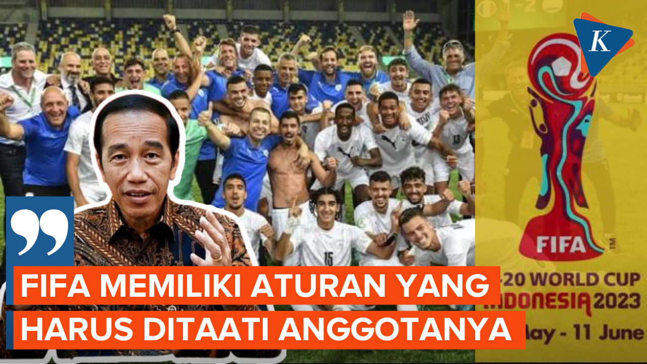 Jokowi Beri Garansi, Kedatangan Timnas Israel U-20 Tak Ubah Posisi Indonesia ke Palestina