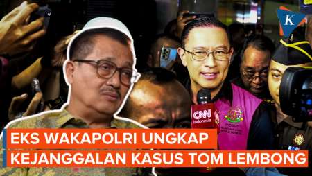Kejanggalan Kasus Tom Lembong di Pengadilan Menurut Eks Wakapolri Oegroseno