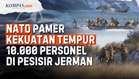 Aksi Pasukan NATO Latihan Perang, 10.000 Personel Dari 13 Negara