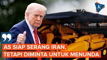 Trump Tunda Serangan Baru Ke Iran Meski Militernya Siap, Minta Segera Ada Kesepakatan