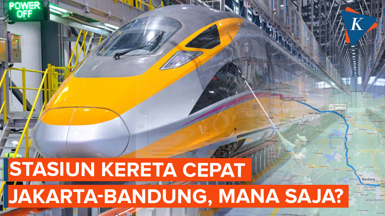 Rute Kereta Cepat Jakarta Bandung Dan Integrasinya