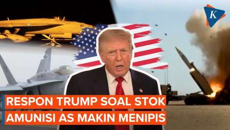 Stok Senjata AS Diisukan Menipis, Trump: Kami Butuh Lebih Banyak Lagi!