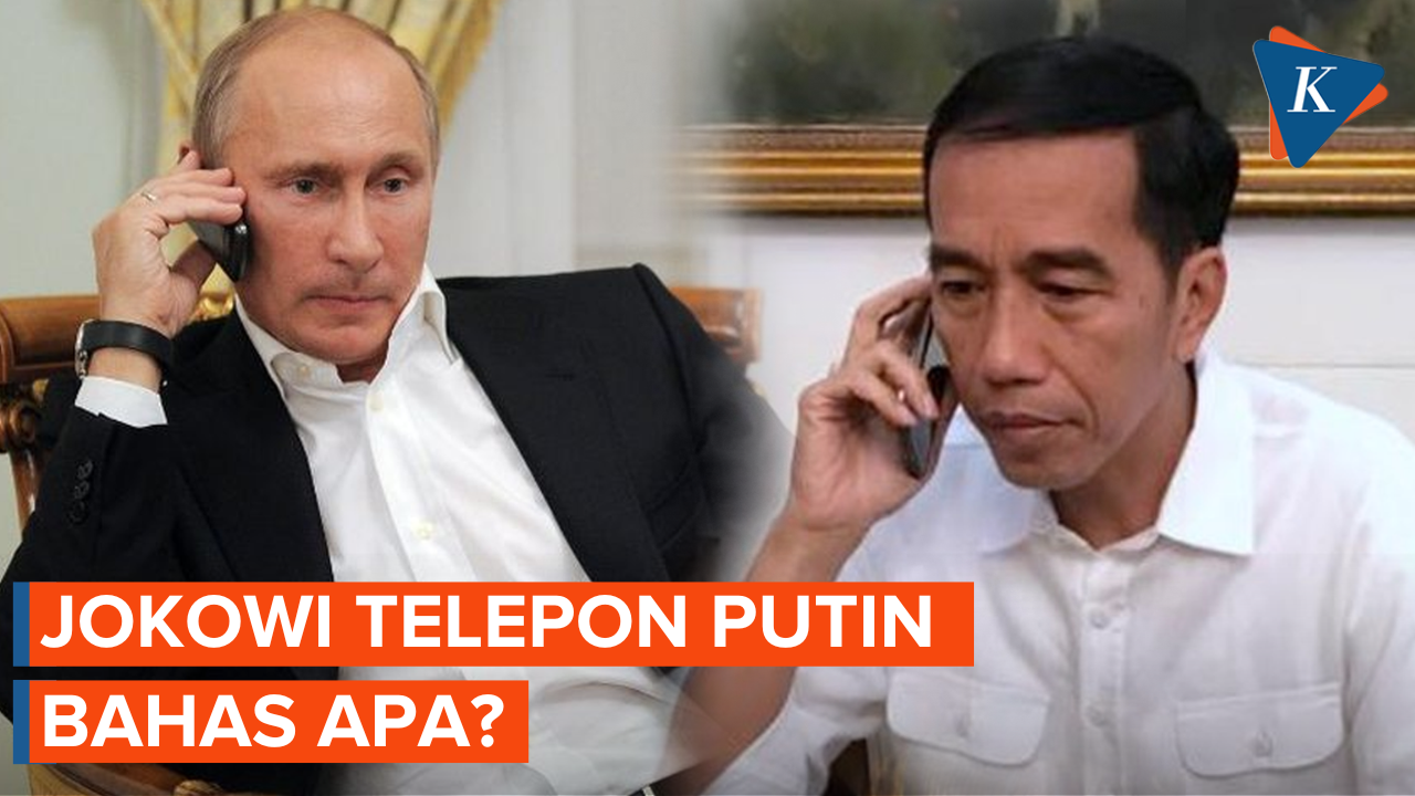 Jokowi Telepon Presiden Rusia Vladimir Putin, Ada Apa?