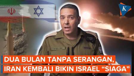 Setelah 2 Bulan "Diam", Rentetan Rudal Iran Kembali Guncang Israel