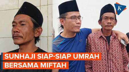 Sunhaji Penjual Es Teh Berangkat ke Ponpes Miftah, Siap-siap Berangkat Umroh