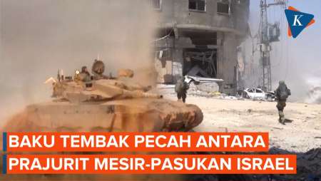 Prajurit Mesir Tewas Usai Baku Tembak dengan Pasukan Israel di Penyeberangan Rafah