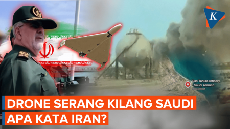 Kilang Minyak Saudi Diserang Drone, Puing Pencegatan Picu Kebakaran