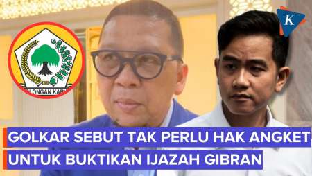 Doli Golkar Soal Pembuktian Ijazah Gibran: Tak Perlu Hak Angket