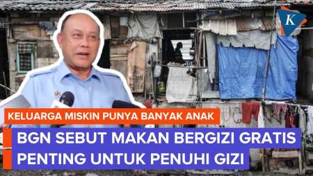 BGN Ungkap Keluarga Miskin Punya Banyak Anak, Perlu MBG untuk Penuhi Gizi