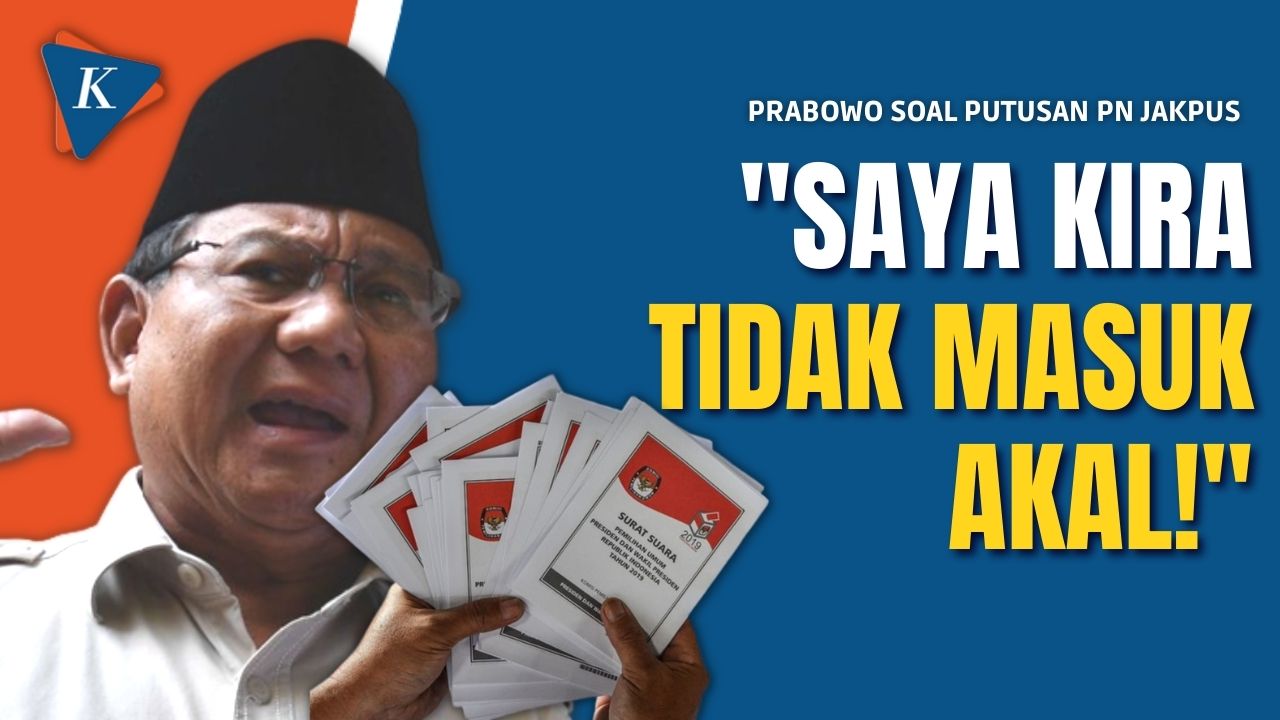Kata Prabowo soal Putusan PN Jakpus untuk Tunda Tahapan Pemilu
