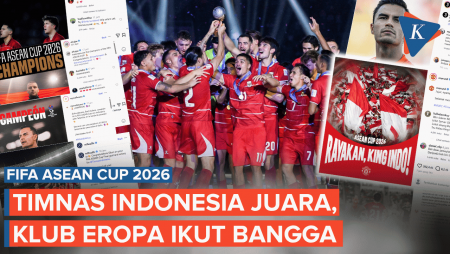 Klub Eropa Beri Selamat Timnas Indonesia Juara FIFA ASEAN Cup, Ada Juventus dan Man United