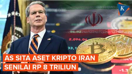 AS Klaim Sita Aset Kripto Iran Senilai Rp 8 Triliun