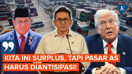 Klaim Dagang dengan AS Surplus, Pemerintah Beberkan Strategi Hadapi Tarif Trump