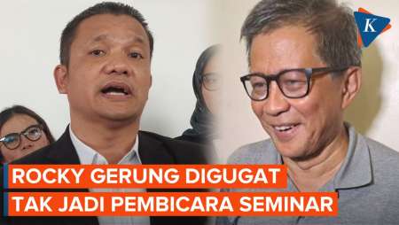 Organisasi Sayap PDI-P Gugat Rocky Gerung, Minta Tak Jadi Pembicara Seminar