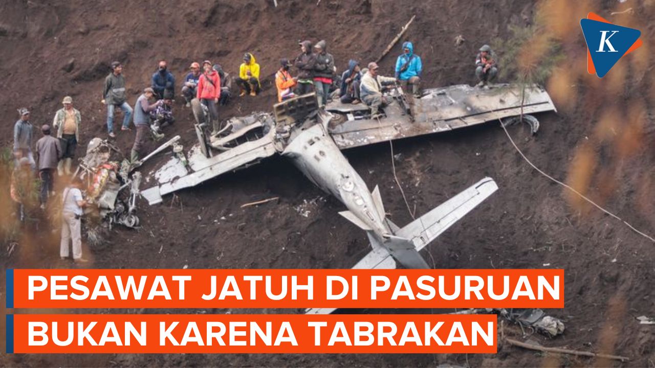Pesawat Tempur Jatuh di Pasuruan Disebut Bukan karena Tabrakan di Udara #Shorts