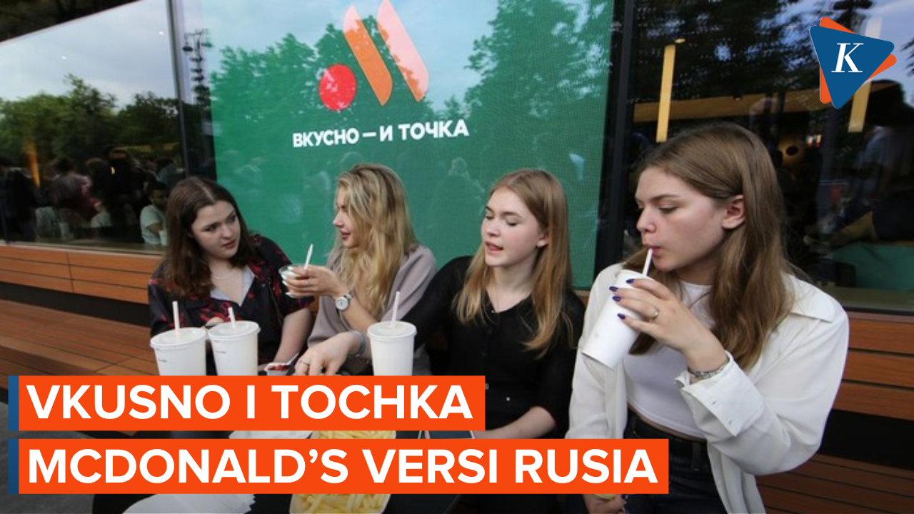 Restoran McD Versi Rusia Mulai Dibuka