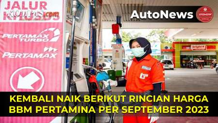 Harga BBM Pertamina September 2023, Pertamax Kini Rp 13.300 Per Liter