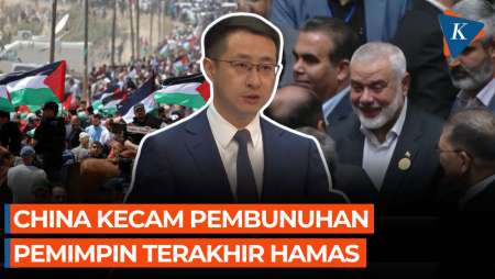 China Kecam Pembunuhan Pemimpin Hamas Ismail Haniyeh di Iran