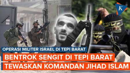 Israel Bentrok Sengit di Tepi Barat Palestina, Klaim Tewaskan Komandan Jihad Islam Abu Shujaa