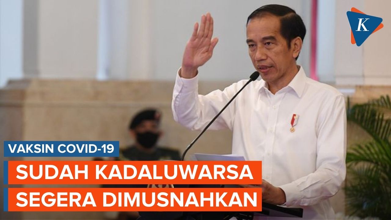 Jokowi minta vaksin Covid-19 yang kadaluwarsa segera dimusnahkan