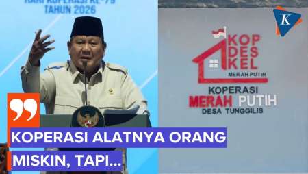 Prabowo: Koperasi Itu Alatnya Orang Miskin, tapi Kalau Bersatu...