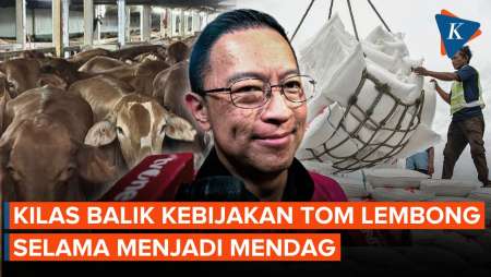 Tilik Balik Kebijakan Tom Lembong Selama Jadi Menteri Perdagangan RI