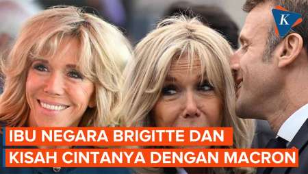 Lebih dekat dengan Brigitte, Ibu Negara Perancis yang Dulu Guru Presiden Macron