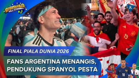 Tangis Pecah Di Buenos Aires Usai Argentina Kalah Dari Spanyol Di Final Piala Dunia 2026
