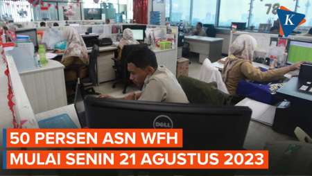 50 Persen ASN Jakarta Kerja dari Rumah Mulai Hari Ini