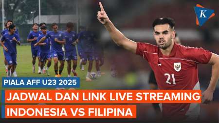Jadwal dan Link Live Streaming Timnas U23 Indonesia Vs Filipina Malam Ini