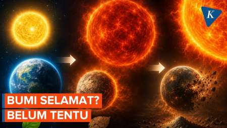 Begini Nasib Bumi Saat Matahari Berubah Menjadi Raksasa Merah