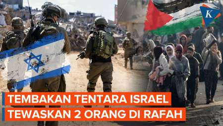 Tentara Israel Tembaki Rafah, 2 Warga Palestina Tewas